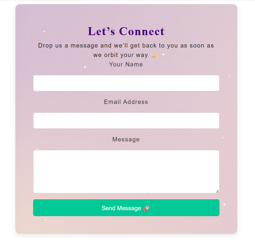 Contact form